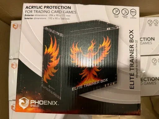 Protection acrylique ETB aimanté phoenix shiled ou equivalent