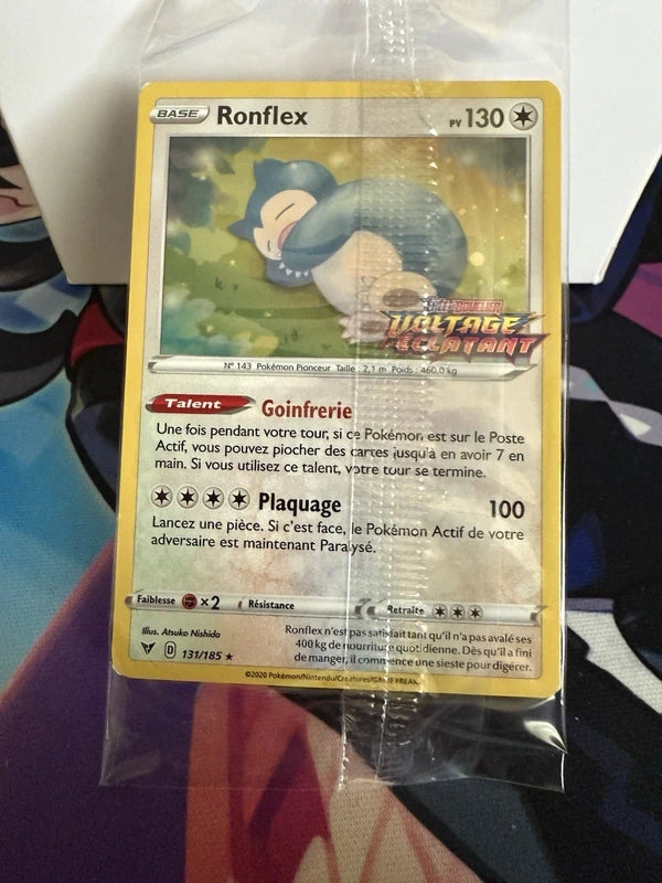 Carte Pokémon promo ronflex stamp voltage éclatant 🇫🇷