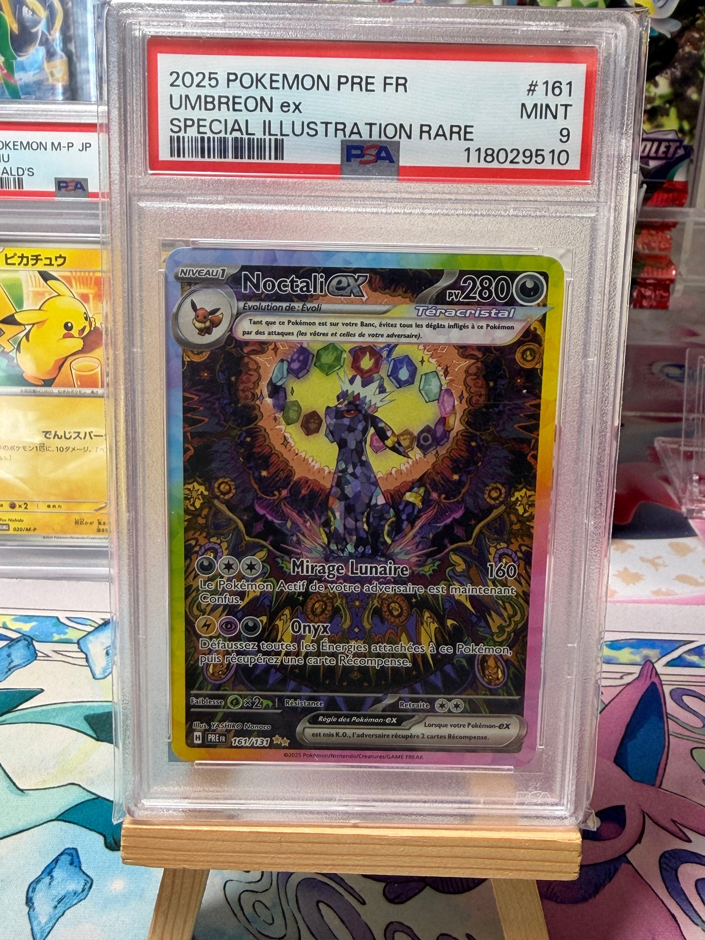 Carte Pokémon 161/131 PSA 9