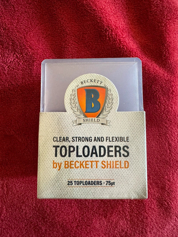 Top loader beckett 75 pt