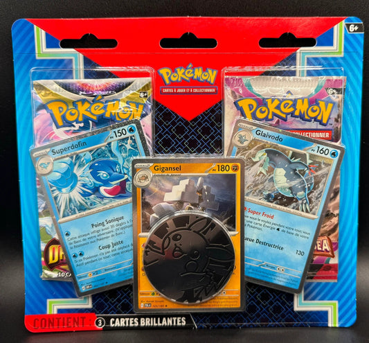 Duopack Pokémon origine perdue-évolution à paldea FR