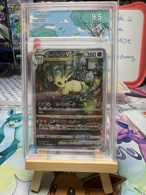 Carte Pokémon 210/172 SAR étiquette bug CA 9.5
