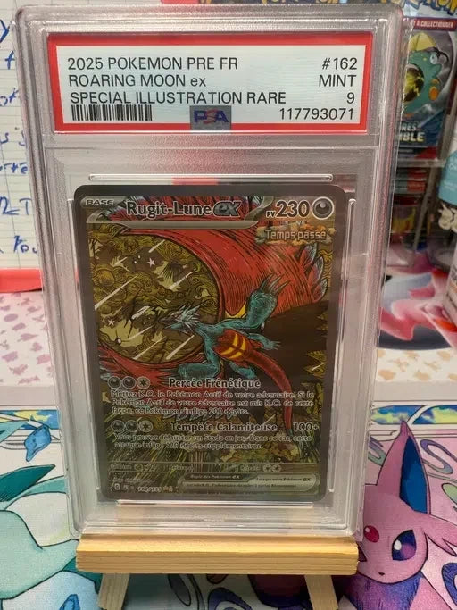 Carte Pokémon Rugit Lune 162/131 PSA9