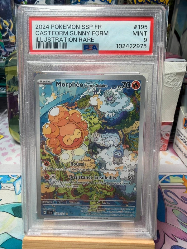 Carte Pokémon 195/191 PSA 9