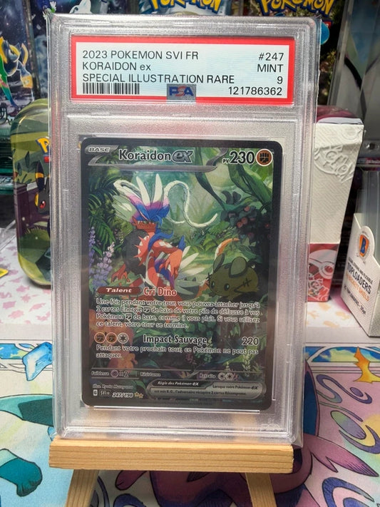 Carte Pokémon 247/198 PSA 9