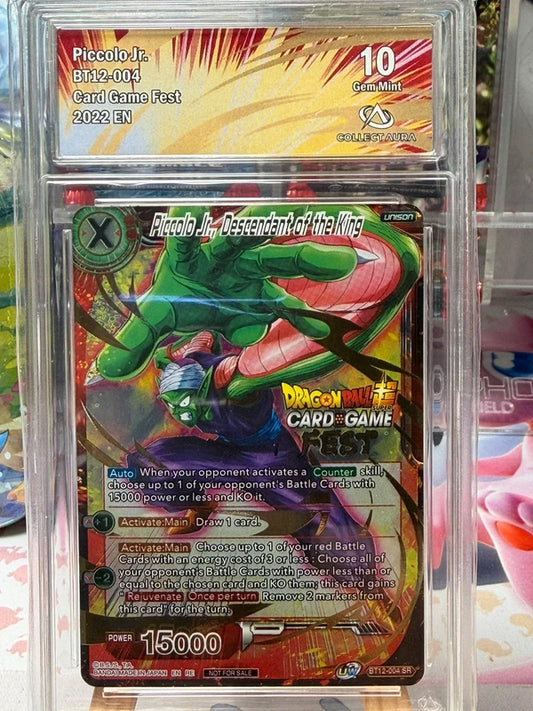 Carte piccolo Jr. BT12-004 card game fest grader 10