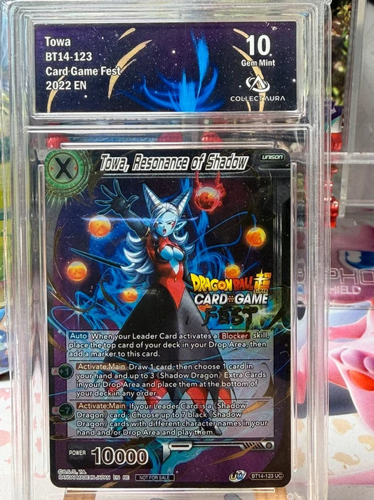 Carte Towa BT14-123 card game fest grader 10