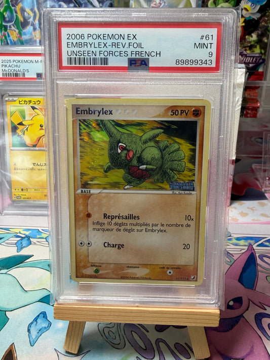 Carte Pokémon 61/115 PSA 9