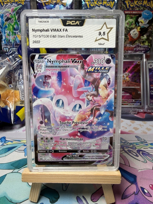 carte Pokémon nymphali V Max tg15/tg30 pca9.5